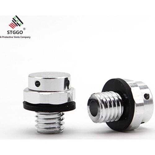 Metal M12 Dustproof Hydrophobic IP 68 Automotive ECU Air Snap in Vent Valve