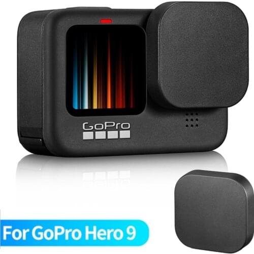 TPU Soft Lens Cap for Gopro Hero 9 Black Anti-drop Dust Resistance Lens Cover Protector for Gopro Hero 9 Black Camera Accessory