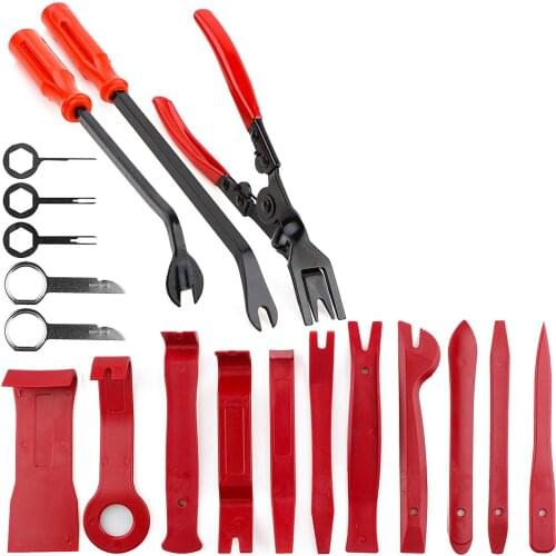 Car Headlight Radio Disassembly Repair Trim Clip Removal Tools Set Remove Door Panel Upholstery Fastener Pliers Removal Tool Kit