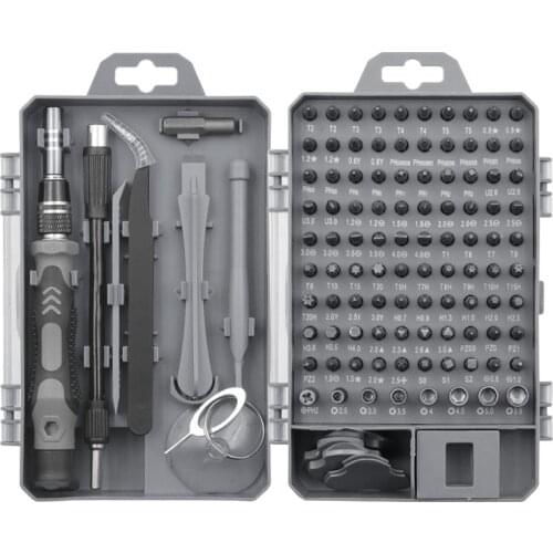 115 In 1 Magnetic Precision Screwdriver Set For iPhone Huawei Ipad Watch Clock Mobile Phone Disassembly Installation Repair Tool