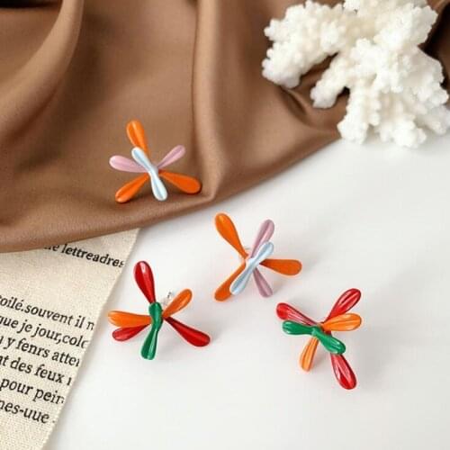 Timlee E011 Simple Lovely Geometry Irregular Alloy Studs Earrings Fashion Accessories wholesale