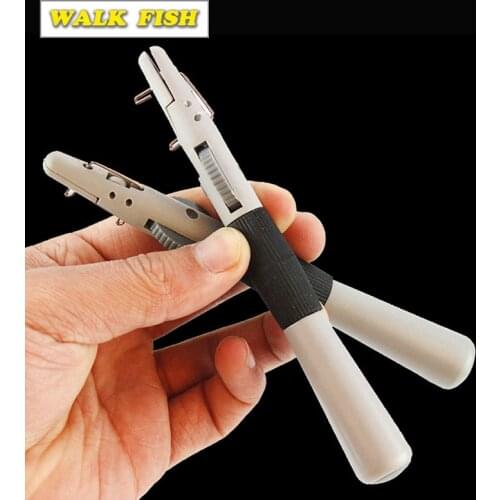 WALK FISH 1PCS Manual Fishing Hook Tier 14cm ABS Fishhook Tippet Knotter Fasten Binding Hook Line Tyer Fishing Tools Tackle