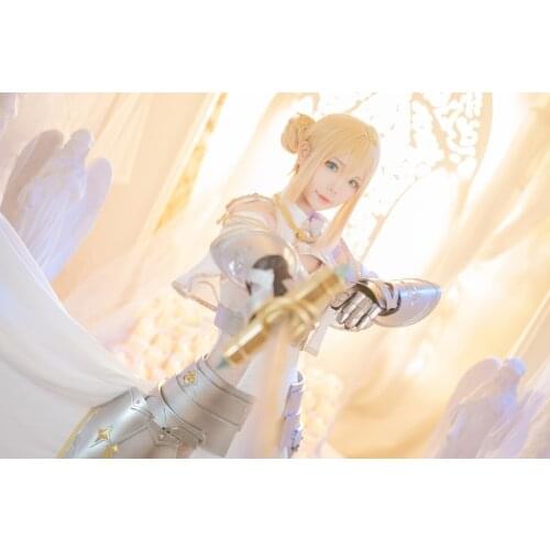 Custom made/size Azur Lane X FGO Joan of Arc Cosplay Costume 2021 Party Dress Halloween Costumes