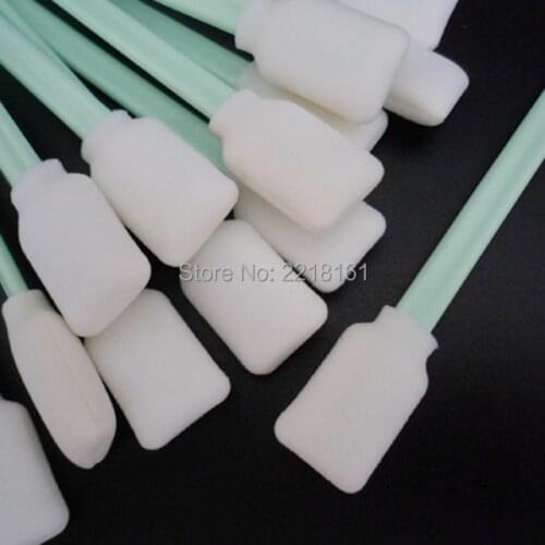 50pcs Sponge sticks swabs for Epson 4800 4800 Anajet Belquette Brother Neoflex Printers cleaning sticker factory