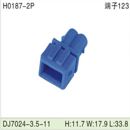 357972762 500pcs 2Pin 3.5mm male Auto Motorcycle Electronic Wiring Connector for MAZDA AUdi,VW,BMW, Honda,Toyota DJ7024-3.5-11