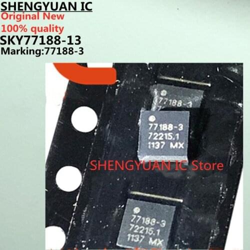 5 pcs SKY77188-13 77188-3 SKY77188-3 SKY77188 QFN10 Power Amplifier Module for WCDMA / HSDPA Band V (824-849 MHz) 100% new