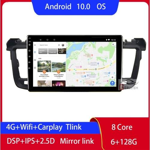 For Peugeot 508 Saloon 2011-2015 2016 2017 2018 Android Auto Autoradio Carplay Car Radio 1 Din Altavoz Bluetooth Speaker Granta