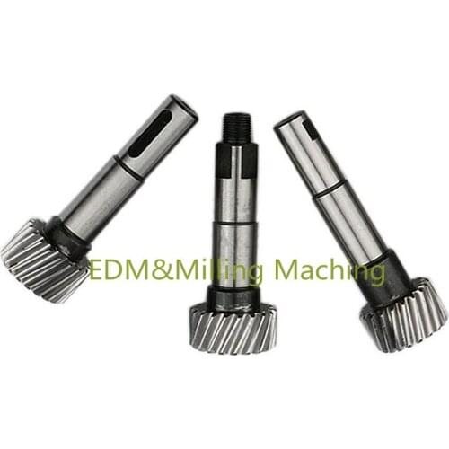 CNC Engrave Machine Part Steel Gear Shaft Transmission Left oblique Gear 20 Teeth synchromesh gear