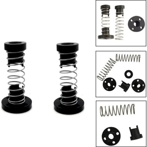 2 Pcs 3D Printer TR8X4 T8 POM Anti Backlash Nuts for Pitch 2mm Lead 4mm Acme Threaded Rod (Pitch 2mm)