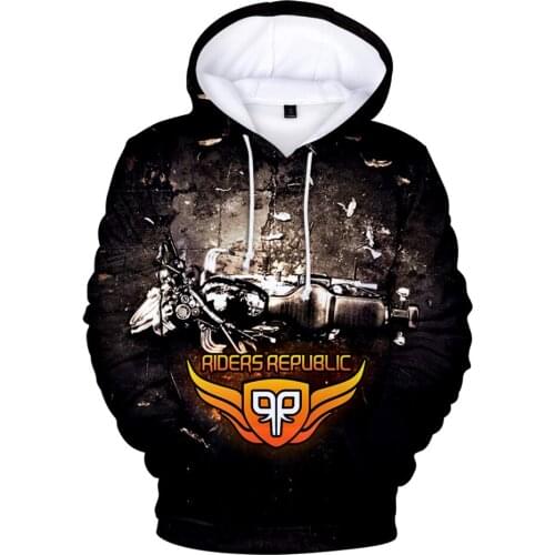 Popular Riders Republic 3D Printed Hoodies Women/Men Fashion Long Sleeve Hooded Sweatshirt Streetwear Riders Republ Kids Clothes