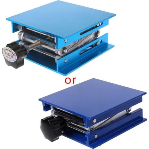 2021 New 4"x4" Aluminum Router Lift Table Woodworking Engraving Lab Lifting Stand Rack