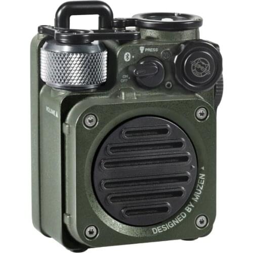 Fashion Portable Outdoor Wild Mini Bluetooth 5.0 Wireless Speaker Waterproof Punk Art Present Creative Christmas Gift Speaker