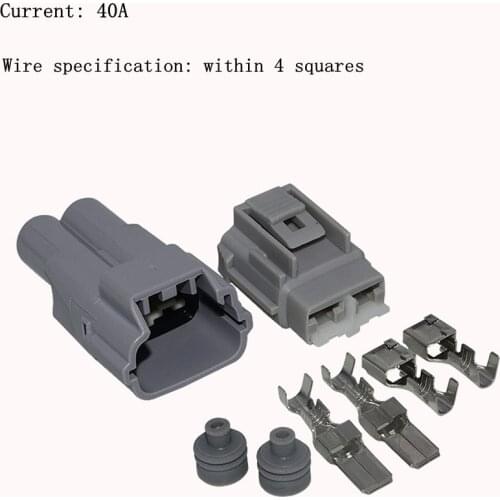 Heavy duty car waterproof connector high current plug