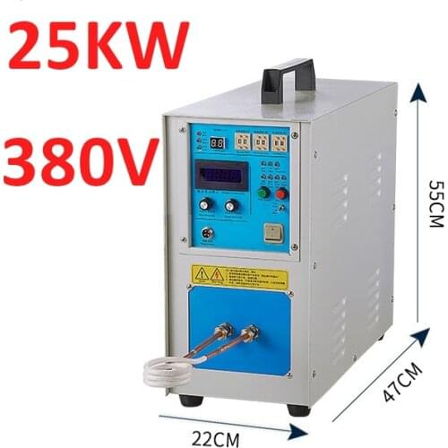 25kw High Frequency Induction Heater Quenching Annealing Equipment High Frequency Welding Machine Metal Melting Furnace