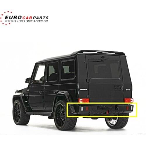 W463 rear bumper fit for G-class W463 G500 G550 G55 G63 to B-style B800 rear bumper with brake lights