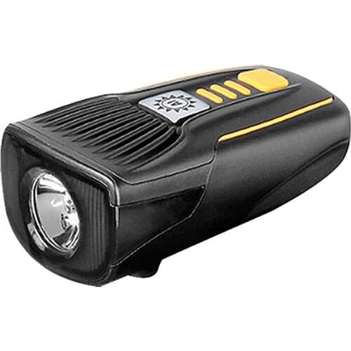 1800MAh Bicycle Front Light Set USB Rechargeable Smart Headlight LED Bike Lamp Cycling FlashLight Fits All Bicycles