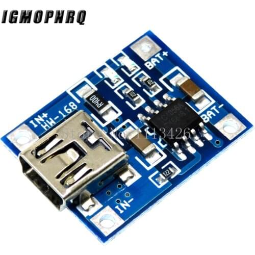 5pcs Lithium Battery Charger Module Board 5v USB 1A li-ion Battery charger TP4056 module
