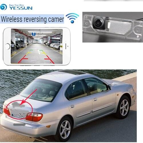 YESSUN new HD night vision waterproof car reversing wireless camera For nissan maxima QX 2000~2006 A33 Vision backup camera