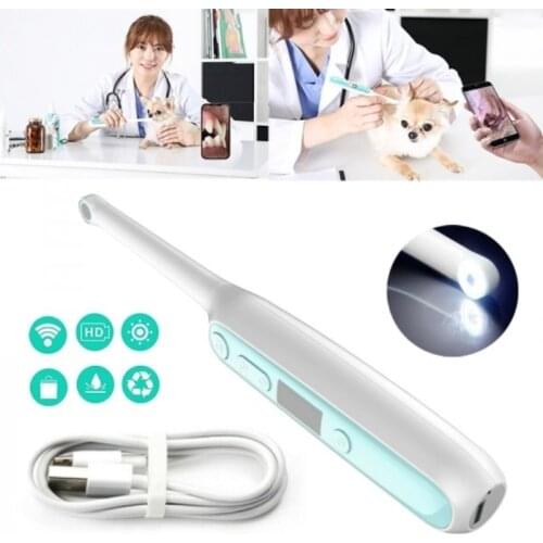 Wireless WiFi HD USB Oral Dental Camera Intraoral Endoscope Dentist Device LED Light Real-time Video Inspection Teeth Whitening