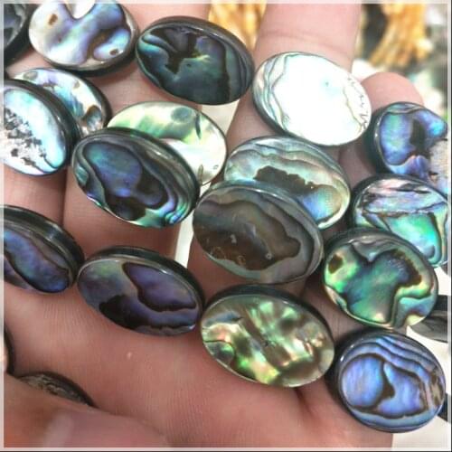 Abalone shell beads saltwater shell beads strings oval shape shell strands size 8x10mm 10x14mm 13x18mm for women bracelets makin