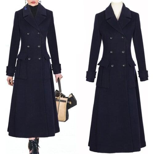 Женские синие пальто Elvvqp China At AliExpress