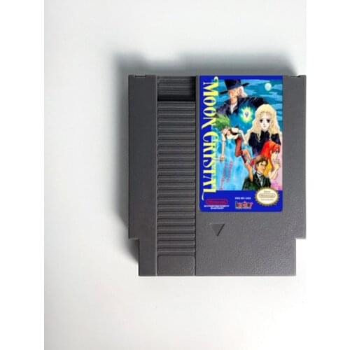 Moon Crystal - Game Cartridge For NES Console 72 Pins 8bit