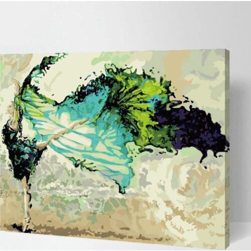 Paint By Number Dancer Pbn Pbn Vintage Pbn Collectible Pbn Painting Custom Pbn Holidays Gift Pbn Landscape Paint By Numbers