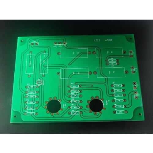 LS12 PCB fully balanced tube preamp board empty board PCB base on MATTSSE ATOM lines