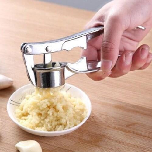 Multifunctional Garlic Squeezer Stainless Steel Walnut Press Manual Garlic Vegetable Ginger Press For Kitchen Small Garlic Tools