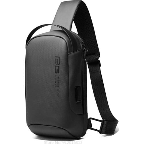 Xiaomi Hot Fashion Couple Anti-theft Waterproof Crossbody Bag Shoulder Messenger Bags USB Travel Chest Bag Male Short Trip Pack