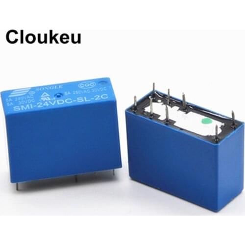 SMI-24V-SL-2C 5A Relay DIP8
