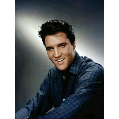 Brand new 5D diamond mosaic Elvis portrait icon diamond painting full square round diamond diamond embroidery home decoration