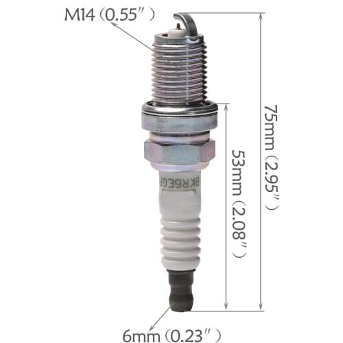 Universal BKR6EGP 7092 G-Power Platinum Spark Plug For Volkswagen Bora Toyota Nissan Car Auto