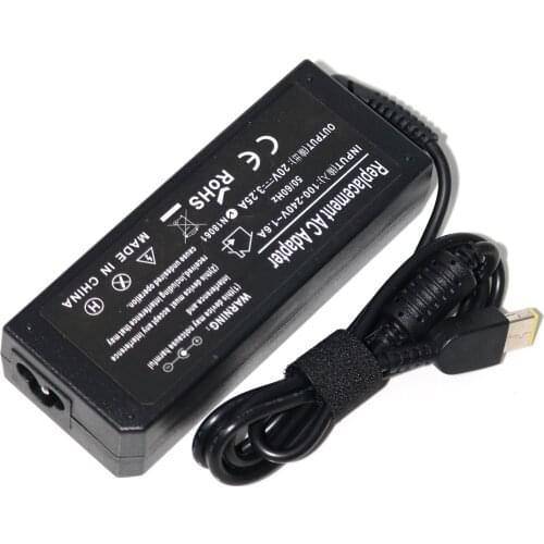 20V 3.25A 65W AC power adapter laptop charger for Lenovo Thinkpad charger E440 E450 E470 E550 E560 E570 G50-45 G50-80 L440 T440