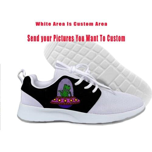 2019 Hot Cool Fashion High New Summer Sneakers Handiness Casual Shoes 3D Printed Funny Fantasy Cartoon Cute For Men Women UFO