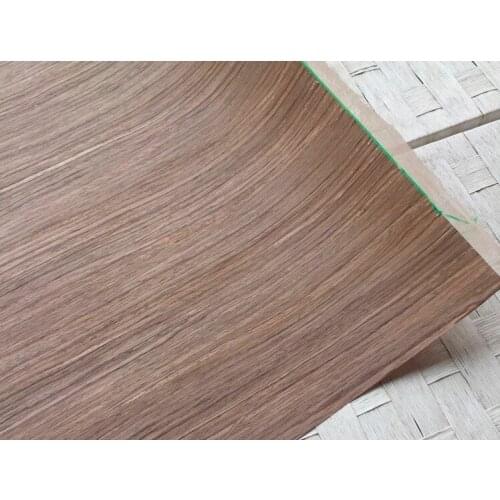 2pcs L:2.5Meters/Piece Width:60cm/pcs Technology Veneer Light Black Walnut Straight Lines Wood Veneer