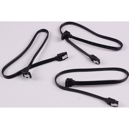 3Pcs 40cm SATA 3.0 Cable SATA 3.0 III SATA3 6GB/s Data Cable Straight Cord SAS Cable Dual Channel Hard Drive Data Cable