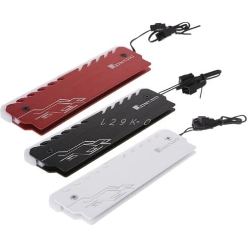 Aluminum RAM Heatsink Cooler RGB 265 Light Radiator Desktop Memory Cooling Vest