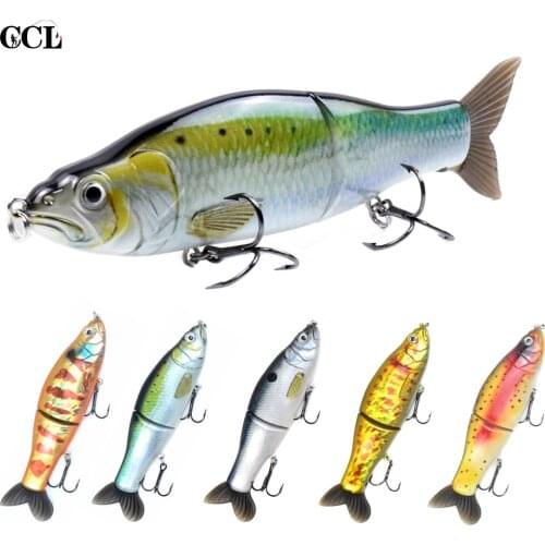 CCLTBA Sinking Fishing Lures 165mm 62g Glide Shad Wobble Soft Tail Artificial Bait ABS Hard Body Swimbait Fishing Tackle