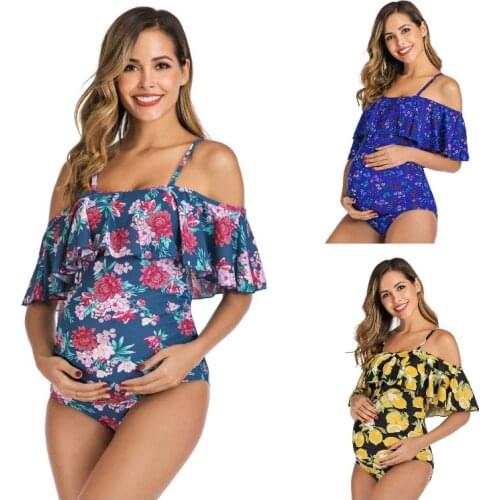 Cutyome One-piece Swimwear For Pregnant Women