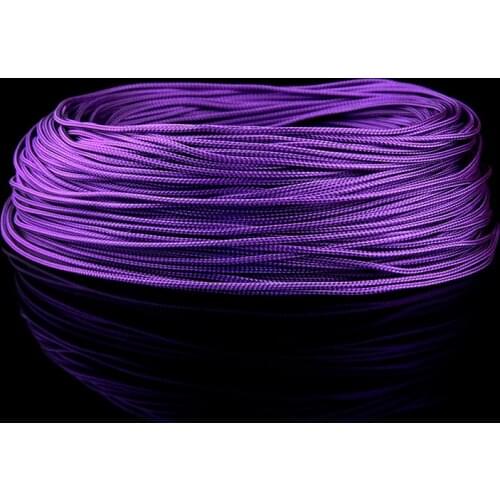 D60 5N OCC Silver-Plated Copper with Silver-Plated OFHC Shielding 31AWG PTFE Insulation in Sleeve Earphone Cbale DIY Bulk Wire