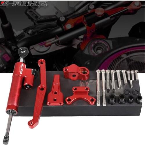 For Honda CB650R 2018 2019-2021 CB650 CB 650 R 650R CNC Motorcycle Steering Stabilize Damper Bracket Mount Motorbike accessories