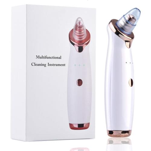 Electric Blackhead Acne Facial Nose Cleaner Vacuum Suction Acne Nose Blackhead Acne Acne Needle Set Beauty Skin Care Tools