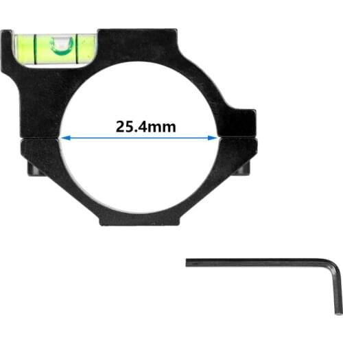Riflescopes Hunting Spirit Level Optics Bubble Scope Level Ring Holder Hunting Accessories 25.4mm Scope Mounts 1 Inch Alloy