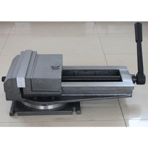 Q13320 machine vise with swivel base, milling rotating vise, universal vise