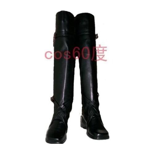 Hitman Reborn Chrome Dokuro Cosplay Boots shoes S008