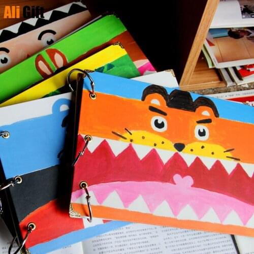 Fairy Tale Sticky Type 10 Inch Diy Photo Album Cute Cartoon Baby album de foto Graduation Classmates scrapbooking Gift