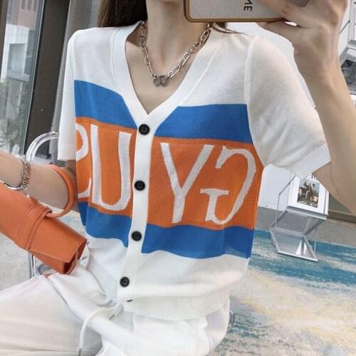Ice Silk T Shirt Women Thin Summer 2021 New Design Sunscreen Clothing Loose White Top