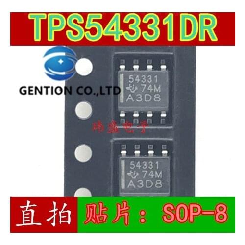 10PCS 54331 chip TPS54331DR TPS5433IDR TPS5433 SOP-8 in stock 100% new and original