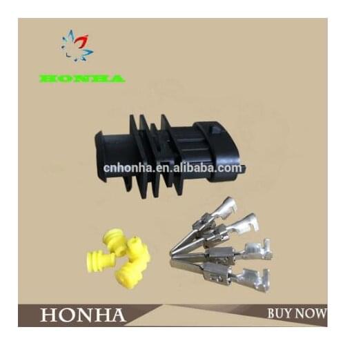 1928403453 cheap price PA66 black 4 pin automotive male wire harness connector